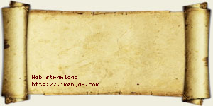 Isidora Kajganić vizit kartica